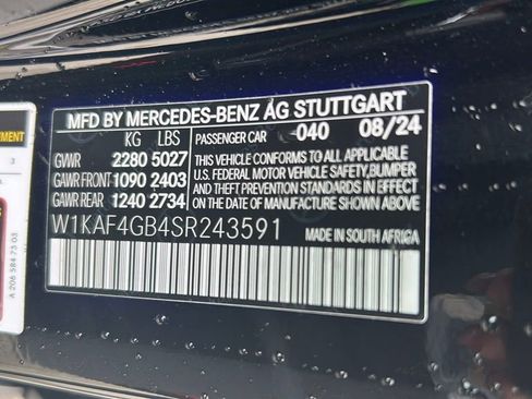 Used 2025 Mercedes-Benz C 300 Sedan w/ Exclusive Trim Package image 55