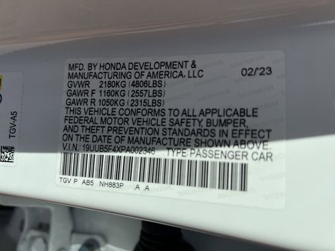 Certified 2023 Acura TLX w/ Technology Package image 35