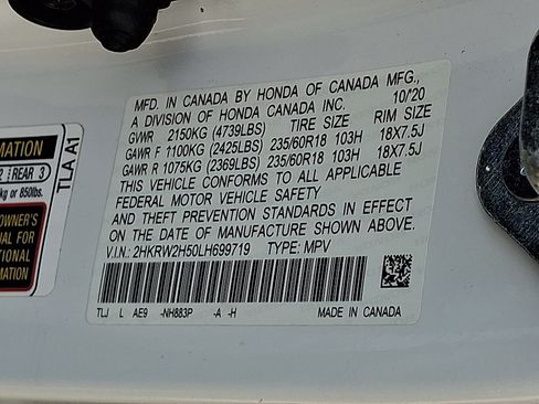 Used 2020 Honda CR-V EX image 25