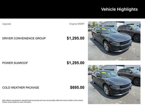 Used 2021 Dodge Charger SXT w/ Driver Convenience Group AWD/4WD image 2