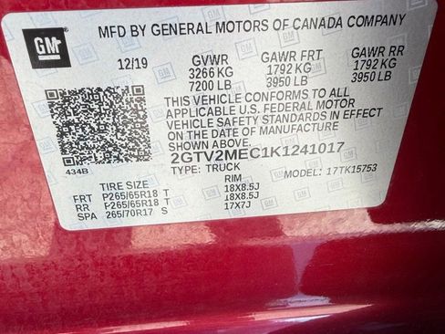 Used 2019 GMC Sierra 1500 SLE w/ SLE Value Package image 16