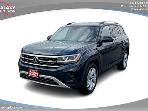 Used 2021 Volkswagen Atlas SE AWD/4WD image 1