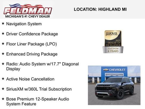 New 2026 Chevrolet Traverse Z71 w/ Enhanced Driving Package image 3