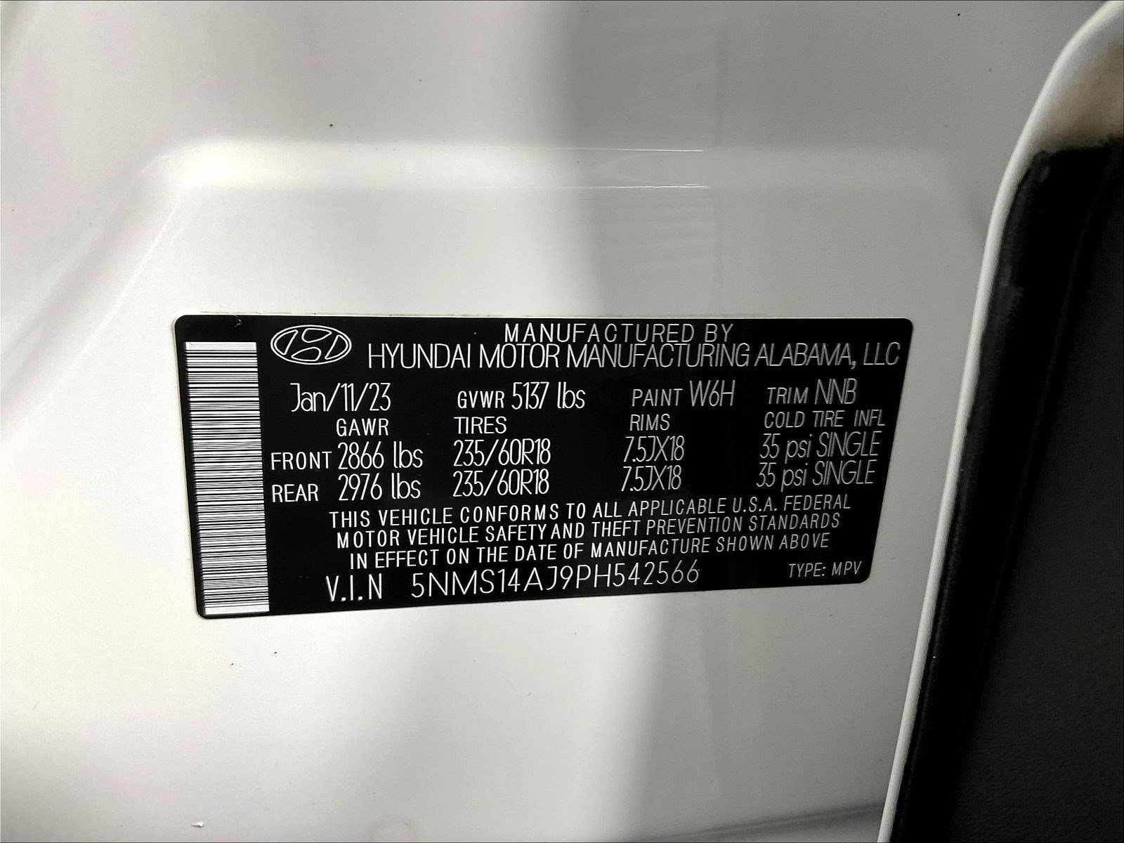 Certified 2023 Hyundai Santa Fe SE FWD image 19