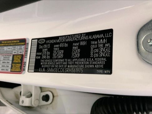 Used 2024 Hyundai Tucson Limited AWD/4WD image 32