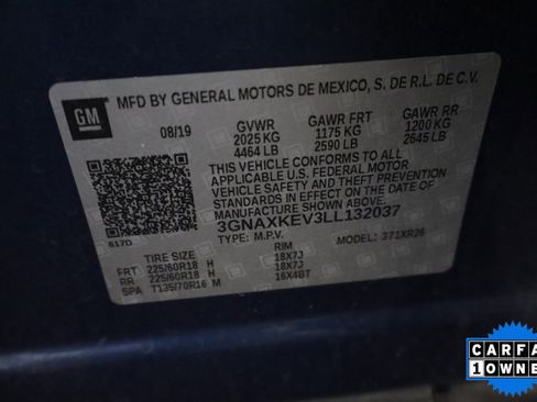 Used 2020 Chevrolet Equinox LT image 35
