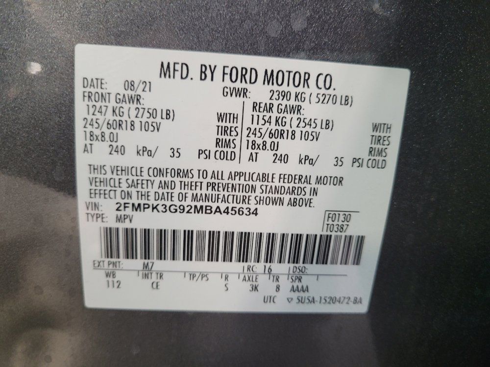Used 2021 Ford Edge SE FWD image 33