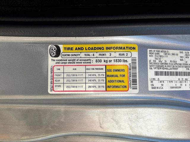 Used 2020 Ford Ranger XL w/ Equipment Group 101A Mid RWD image 9