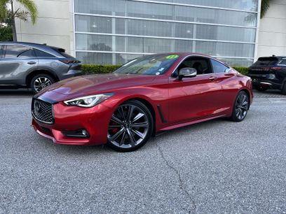 Certified 2022 INFINITI Q60 Red Sport 400 w/ Carbon Fiber Package