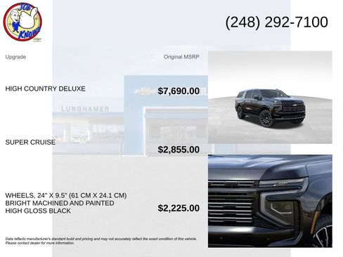 New 2026 Chevrolet Suburban High Country image 5