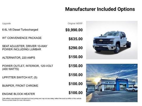 New 2026 Chevrolet Silverado 3500 W/T w/ WT Convenience Package AWD/4WD image 7