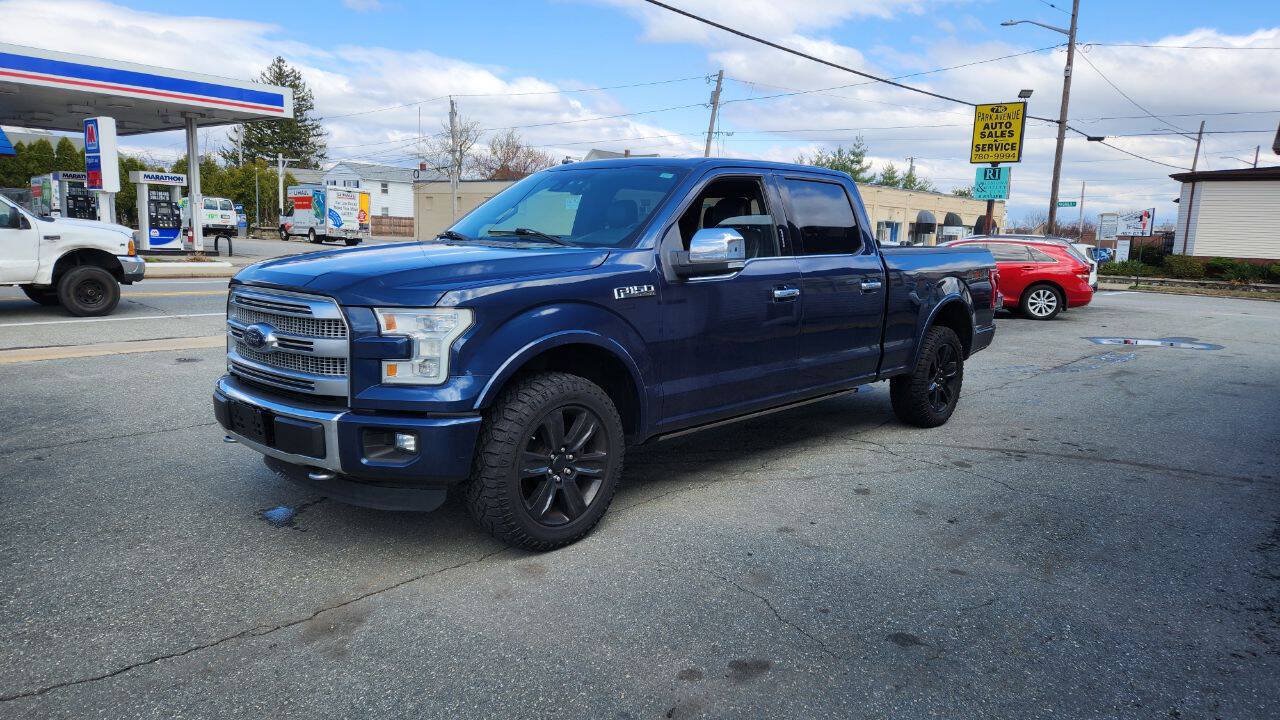 Used 2015 Ford F150 Platinum w/ Trailer Tow Package AWD/4WD image 4