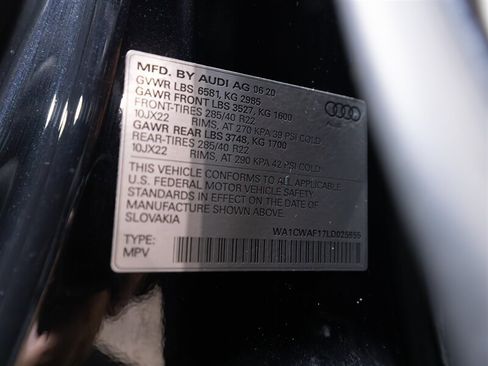 Used 2020 Audi SQ8 Prestige AWD/4WD image 43