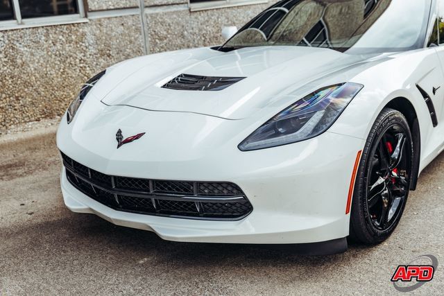 Used 2017 Chevrolet Corvette Stingray Coupe w/ Carbon Flash Badge Package RWD image 24