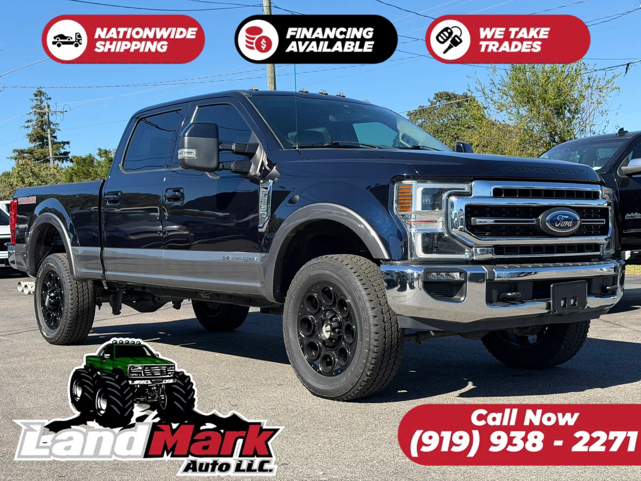 Used 2021 Ford F250 Lariat w/ Tremor Off-Road Package AWD/4WD image 1