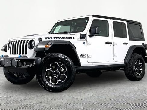 Used 2023 Jeep Wrangler Unlimited Rubicon 4xe AWD/4WD image 1