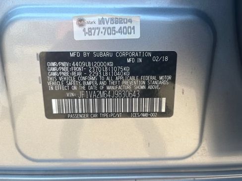 Used 2018 Subaru WRX STI AWD/4WD image 9