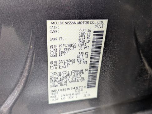 Used 2018 Nissan Titan SL image 36