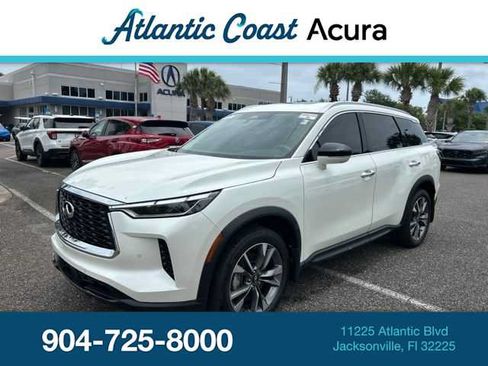 Used 2024 INFINITI QX60 Luxe w/ Performance Audio Package FWD image 1