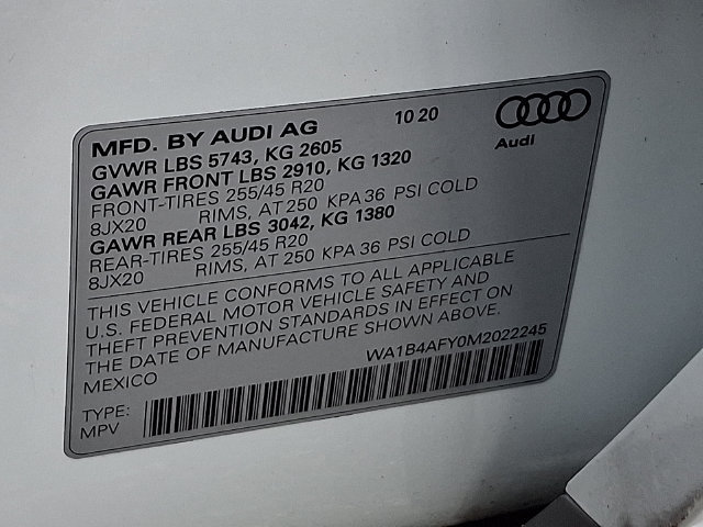 Used 2021 Audi SQ5 Premium Plus w/ Premium Plus Package AWD/4WD image 29