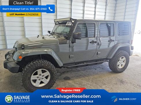 Used 2017 Jeep Wrangler Unlimited Sport w/ Quick Order Package 24S AWD/4WD image 1