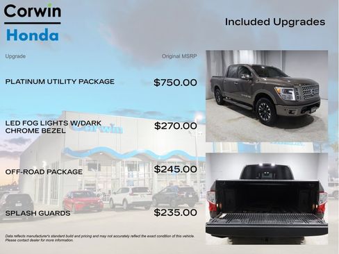 Used 2018 Nissan Titan Platinum Reserve w/ Platinum Utility Package image 4