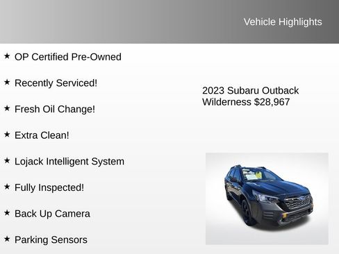 Used 2023 Subaru Outback Wilderness image 4