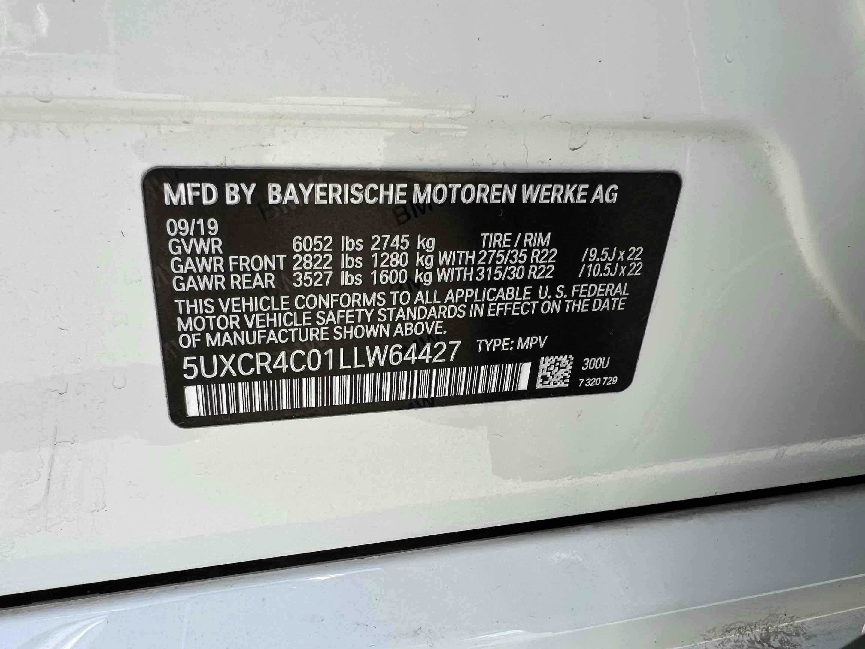 Used 2020 BMW X5 sDrive40i w/ M Sport Package RWD image 13
