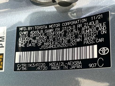 Used 2022 Toyota Corolla SE FWD image 28