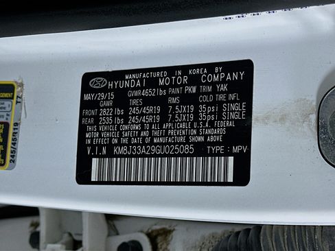 Used 2016 Hyundai Tucson Limited FWD image 12