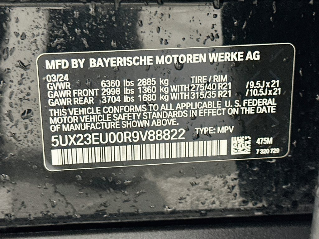 Certified 2024 BMW X5 xDrive40i w/ Premium Package AWD/4WD image 33
