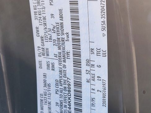 Certified 2019 Ford F150 Lariat w/ Trailer Tow Package image 35