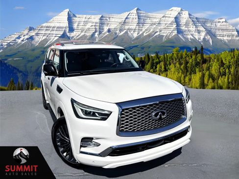Used 2021 INFINITI QX80 Premium Select w/ All-Season Package AWD/4WD image 1