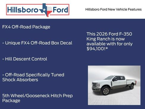 New 2026 Ford F350 King Ranch AWD/4WD image 5