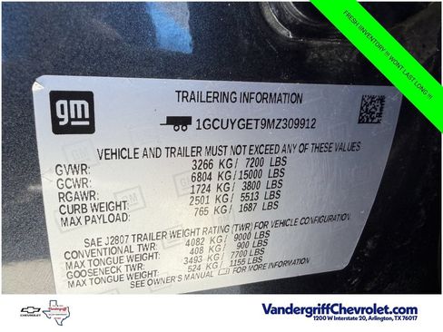 Certified 2021 Chevrolet Silverado 1500 LTZ w/ Z71 Off-Road Package AWD/4WD image 32