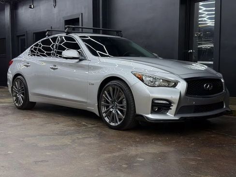 Used 2016 INFINITI Q50 Red Sport 400 image 11