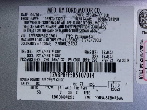 Used 2011 Ford Mustang GT Premium RWD image 10