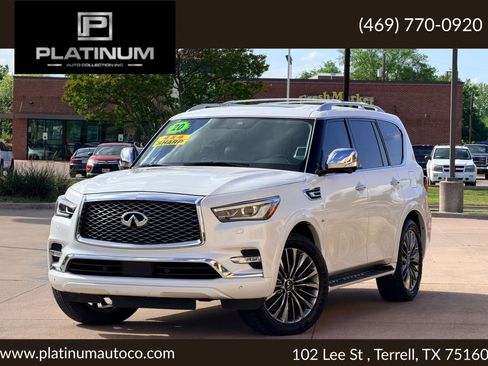 Used 2020 INFINITI QX80 Luxe w/ Proactive Package image 1
