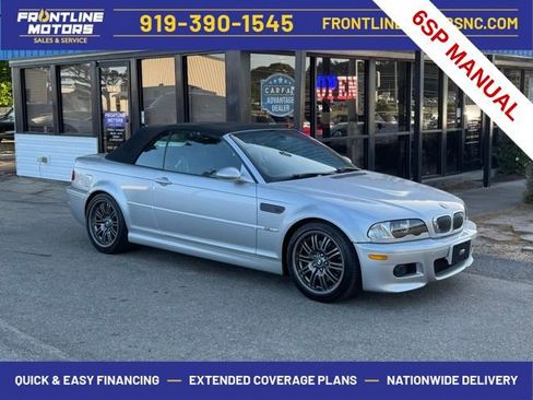 Used 2001 BMW M3 Convertible RWD image 1