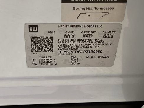 Certified 2023 Cadillac XT6 Premium Luxury w/ Platinum Package image 35