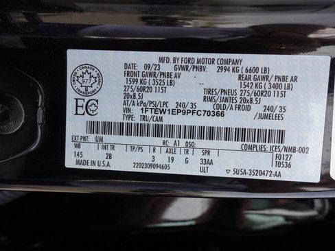 Used 2023 Ford F150 Lariat w/ Equipment Group 502A High image 22