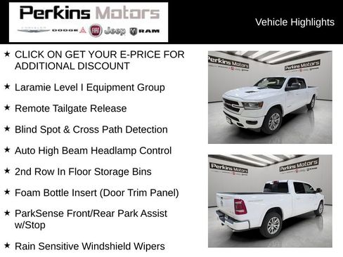 Used 2022 RAM 1500 Laramie w/ Sport Appearance Package AWD/4WD image 7