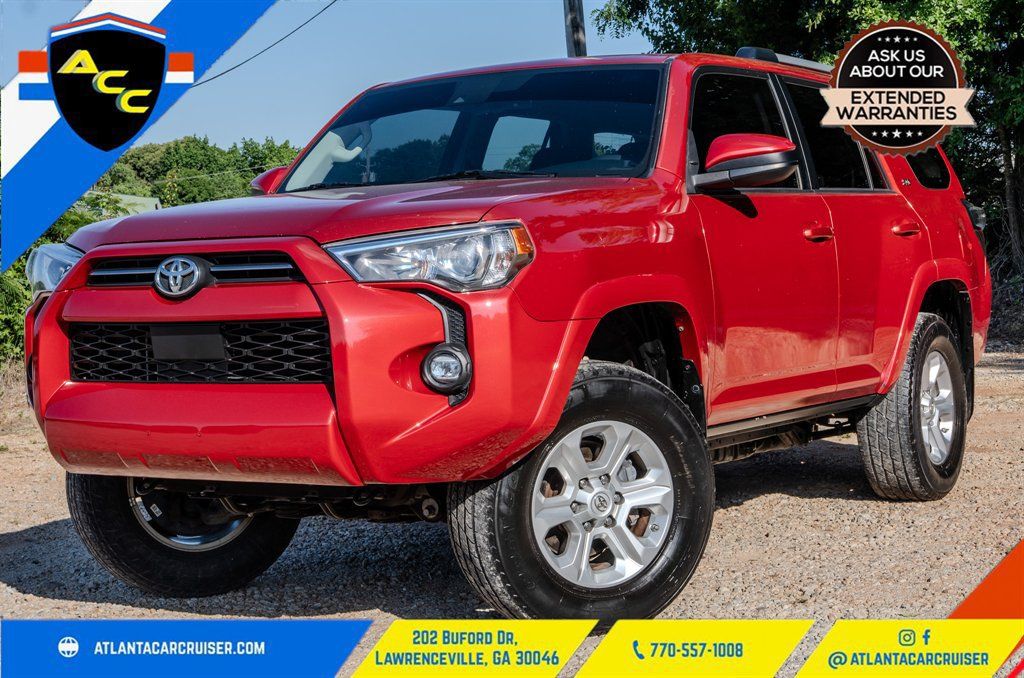 Used 2021 Toyota 4Runner SR5 AWD/4WD image 1
