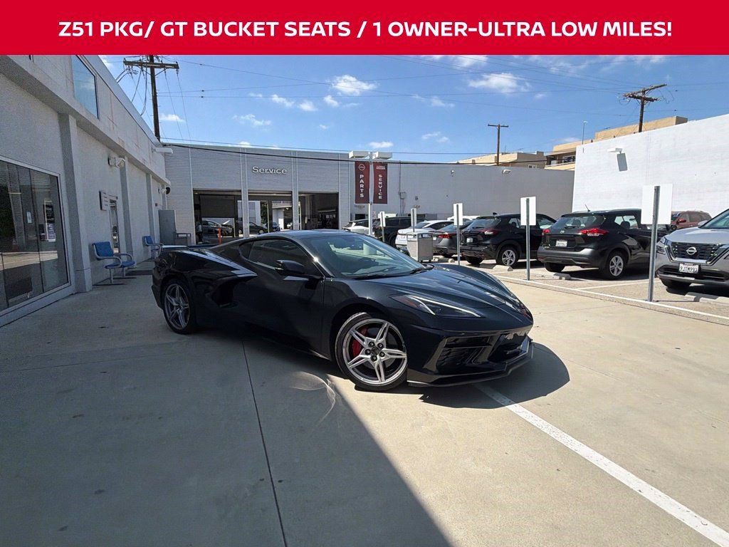 Used 2024 Chevrolet Corvette Stingray Coupe w/ Z51 Performance Package RWD image 1