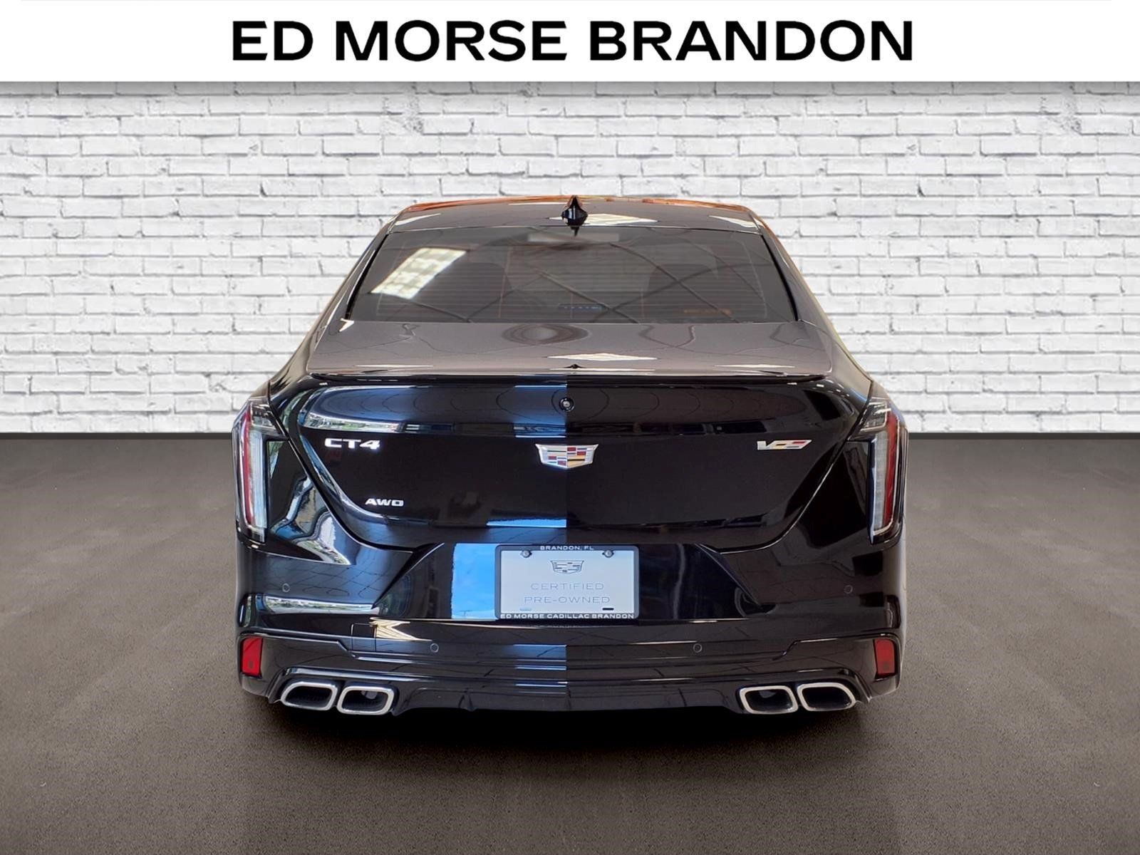 Certified 2022 Cadillac CT4 V w/ Technology Package AWD/4WD image 4