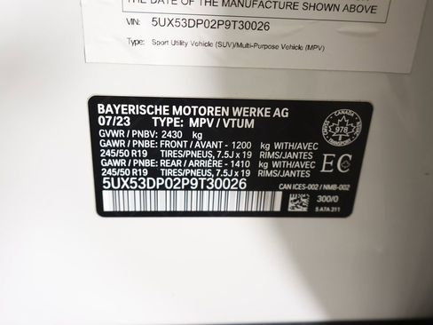 Used 2023 BMW X3 xDrive30i AWD/4WD image 59