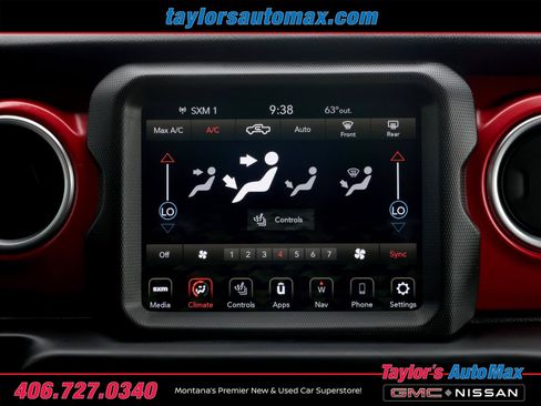 Used 2020 Jeep Gladiator Rubicon w/ Uconnect 4C Nav & Sound Group AWD/4WD image 22