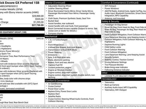 Certified 2023 Buick Encore GX Preferred image 4