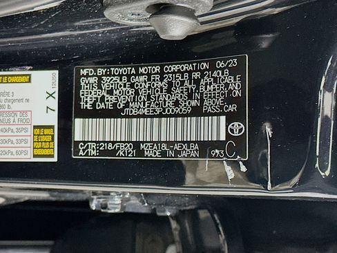 Used 2023 Toyota Corolla LE w/ Carpet Mat Package (TMS) image 12