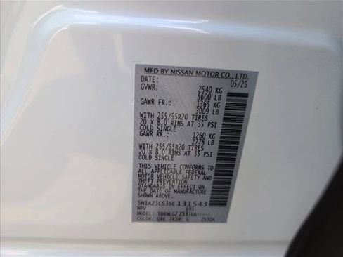 New 2025 Nissan Murano SL w/ Cargo Package AWD/4WD image 27